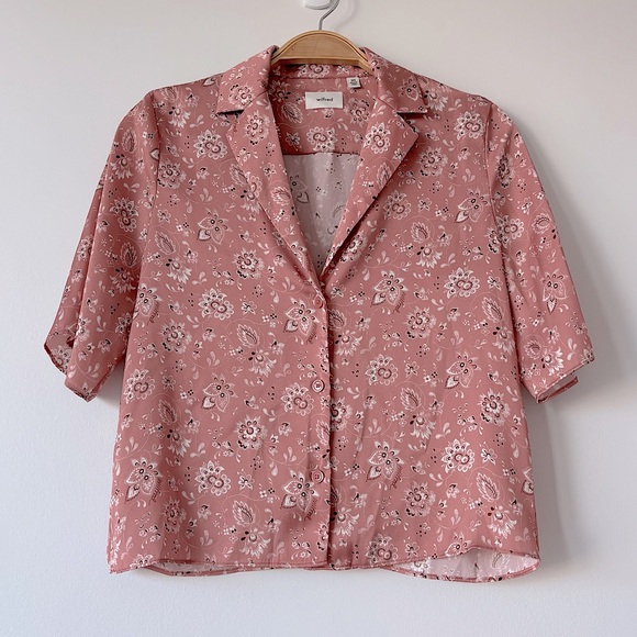 Aritzia Wilfred Beso Blouse - Picture 2 of 8